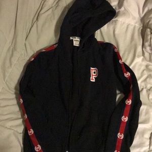 Victoria secret PINK zipper hoodie. GUC